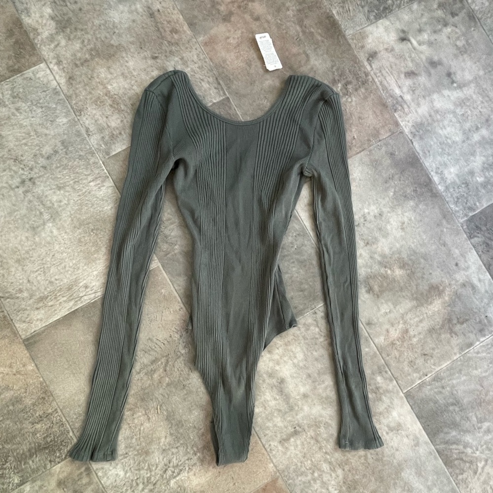 Green body suit from American Eagle